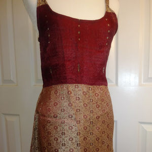 LAST CHANCE!! India Silk Sari Dress